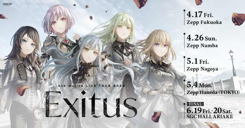Ave Mujica LIVE TOUR 2026「Exitus」愛知公演