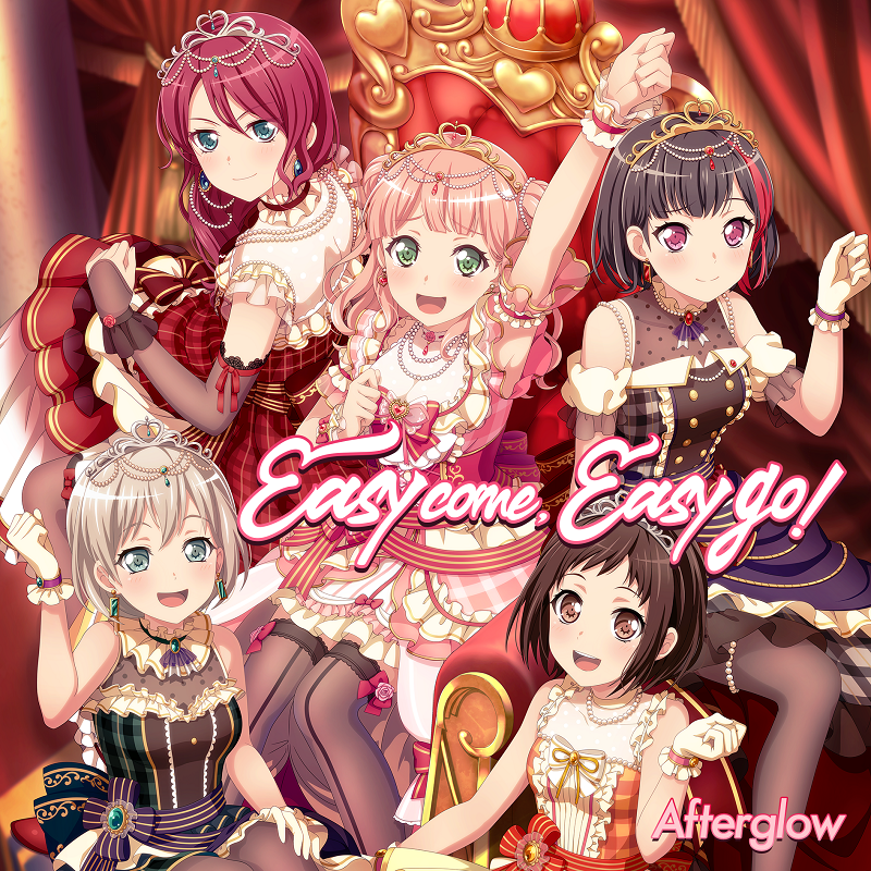 Afterglow「Easy come, Easy go!」 Music Distribution Starts Today!