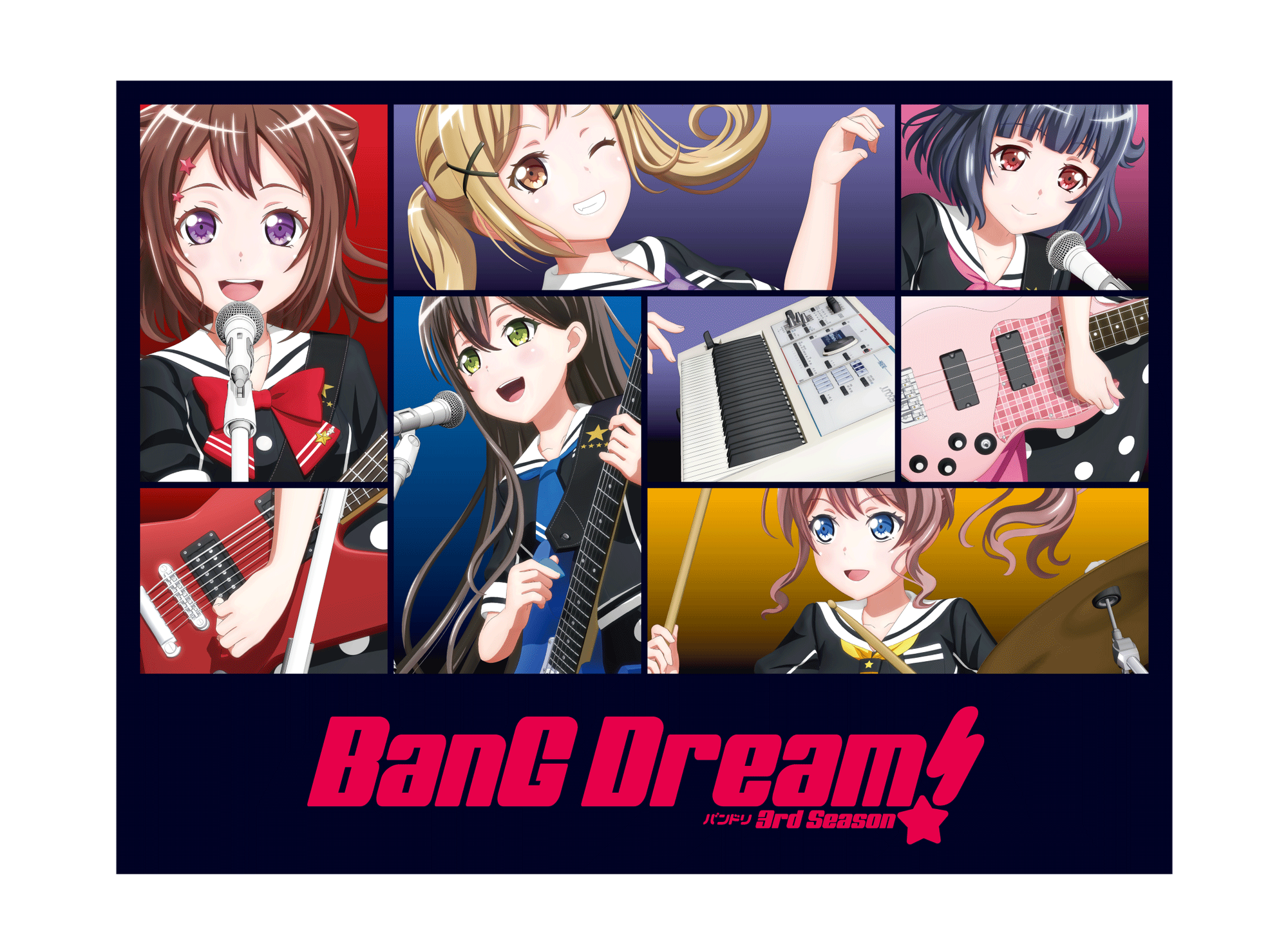 动画「BanG Dream! 3rd Season」Twitter活动确定举办!