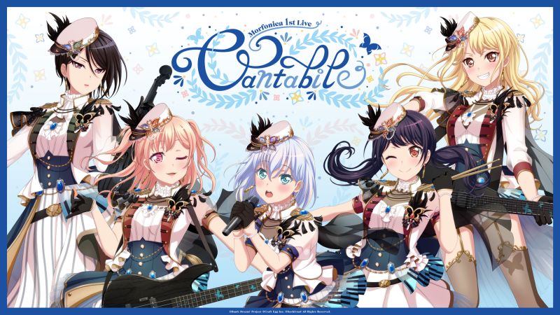 Morfonica 1st Live「Cantabile」ライブロゴ公開&最速先行受付スタート!