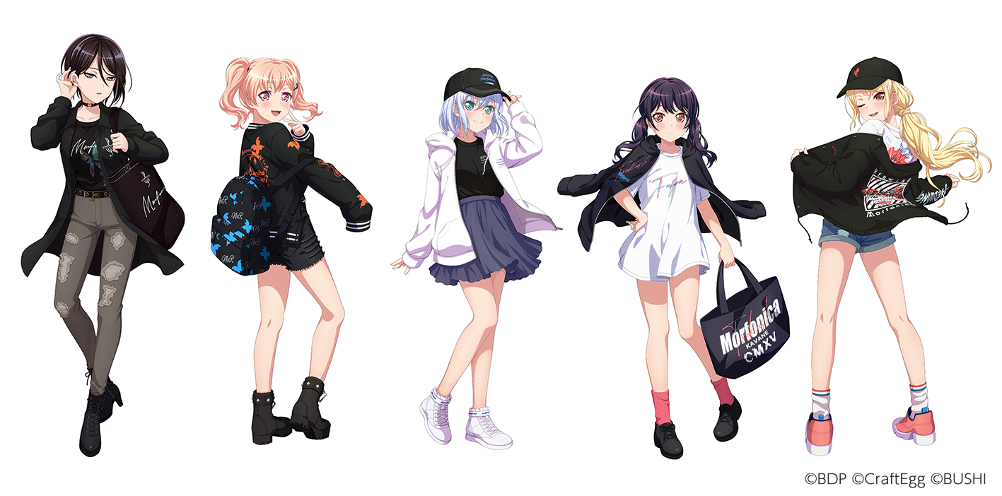 【激ロックコラボ第6弾】ゲキクロ×Morfonica 2021年3月1日(月)より予約受注販売が決定!
