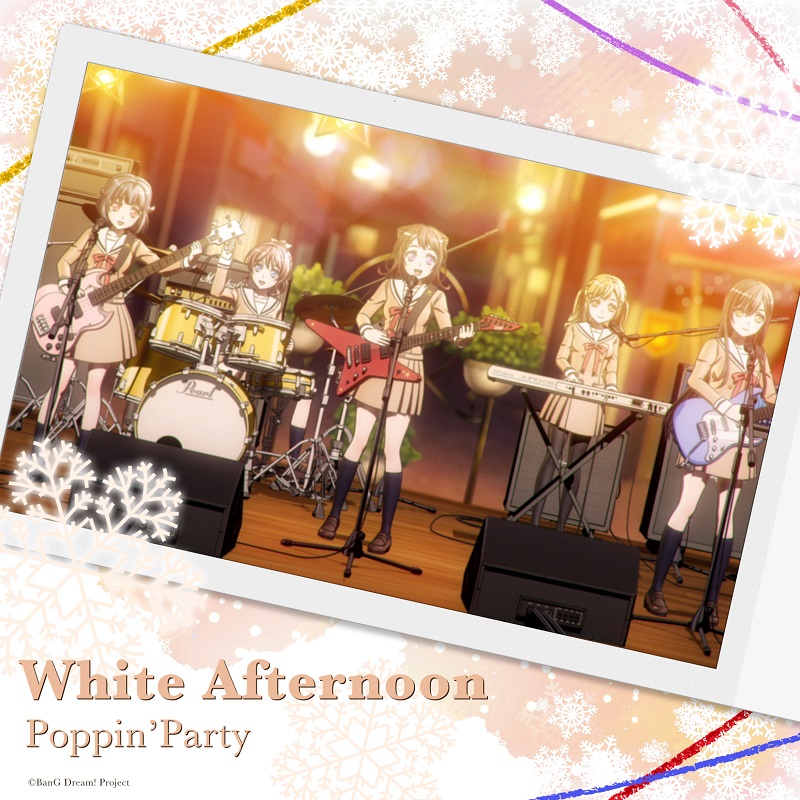 Poppin'Party「White Afternoon」Music Distribution Starts Today!