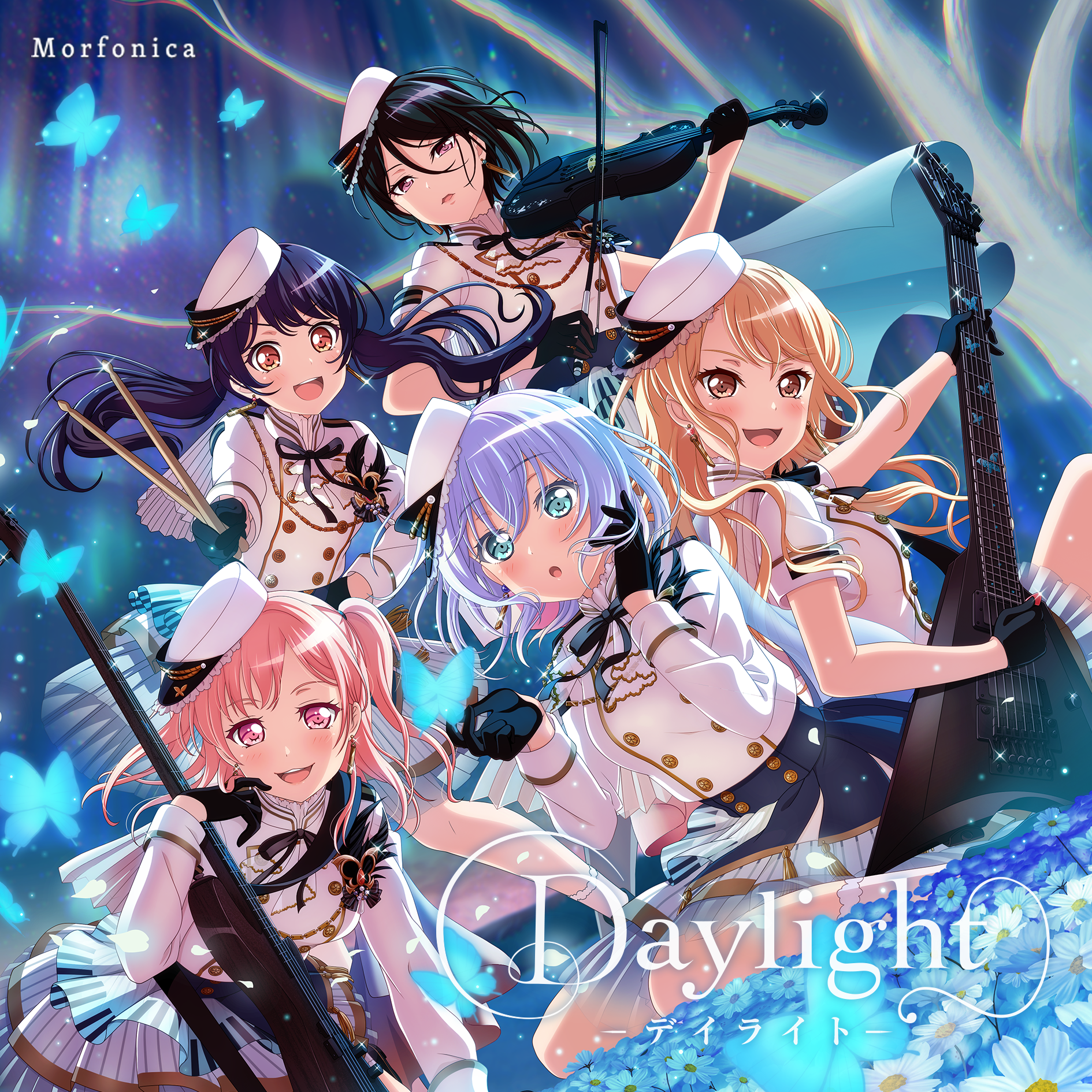 Morfonica「Daylight -デイライト- 」音楽配信スタート! キャストのメールインタビューやプレゼントキャンペーンも!