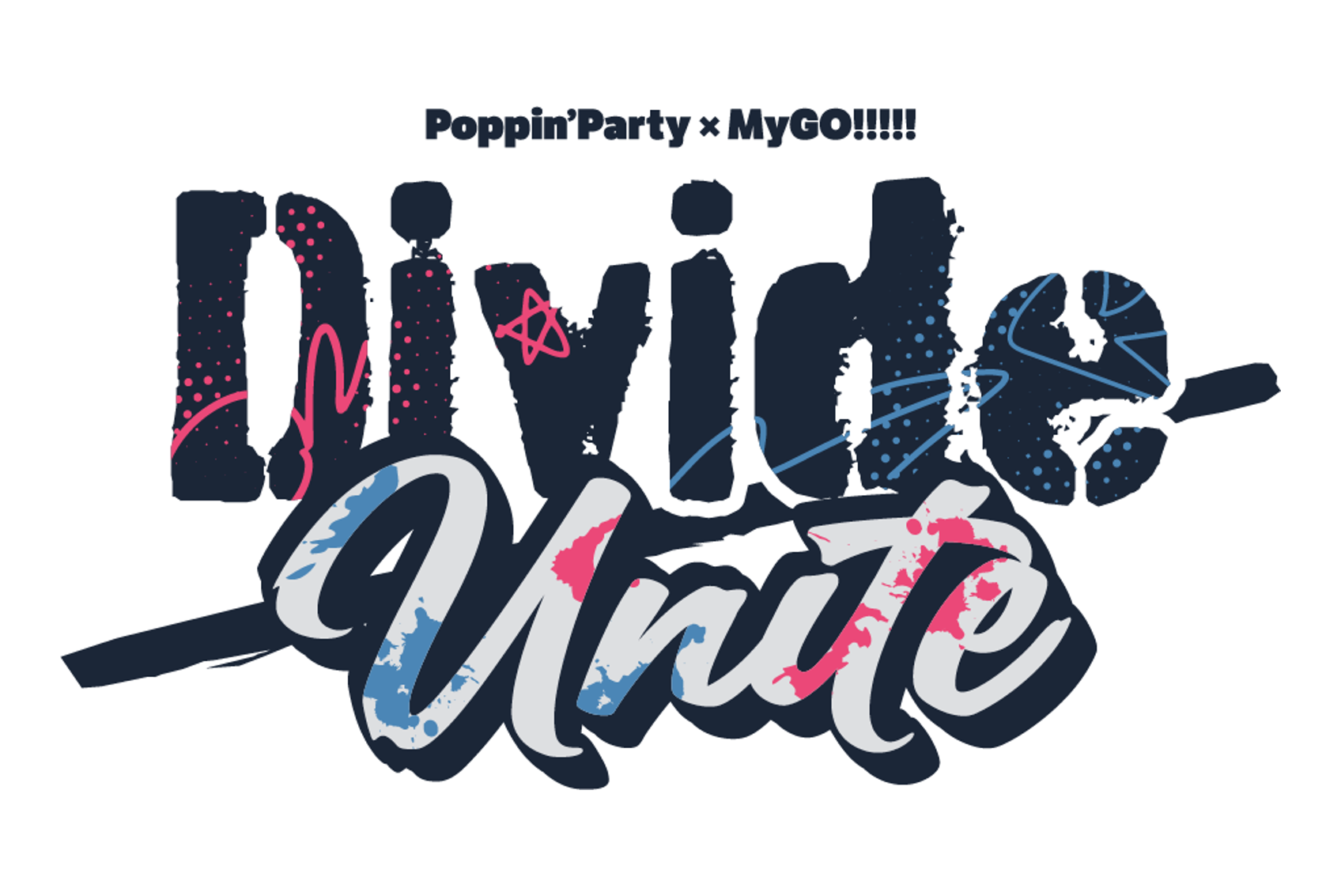 Poppin'Party×MyGO!!!!!合演「Divide/Unite」歌单播放列表发布!