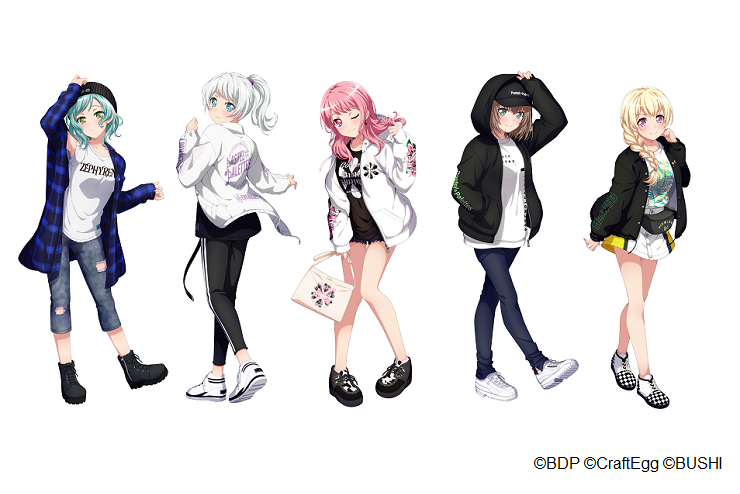 【激ロックコラボ第4弾】 ゲキクロ×Pastel*Palettes 2020年1月15日(水)より予約受注販売が決定!