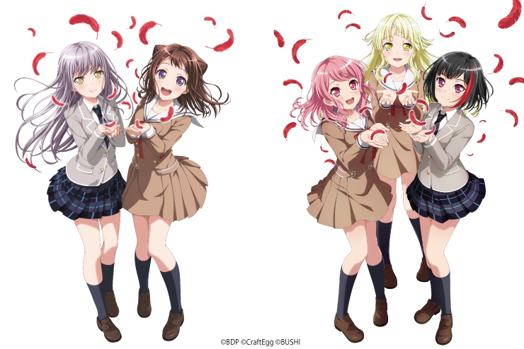 「第71回さっぽろ雪まつり」内的红羽毛共同募捐PR展位推出「バンドリ! ガールズバンドパーティ!」联动周边商品!