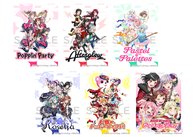 BanG Dream! 少女乐团派对 LINE Creators 换装 第2弹 9月17日(周二)发布决定!!