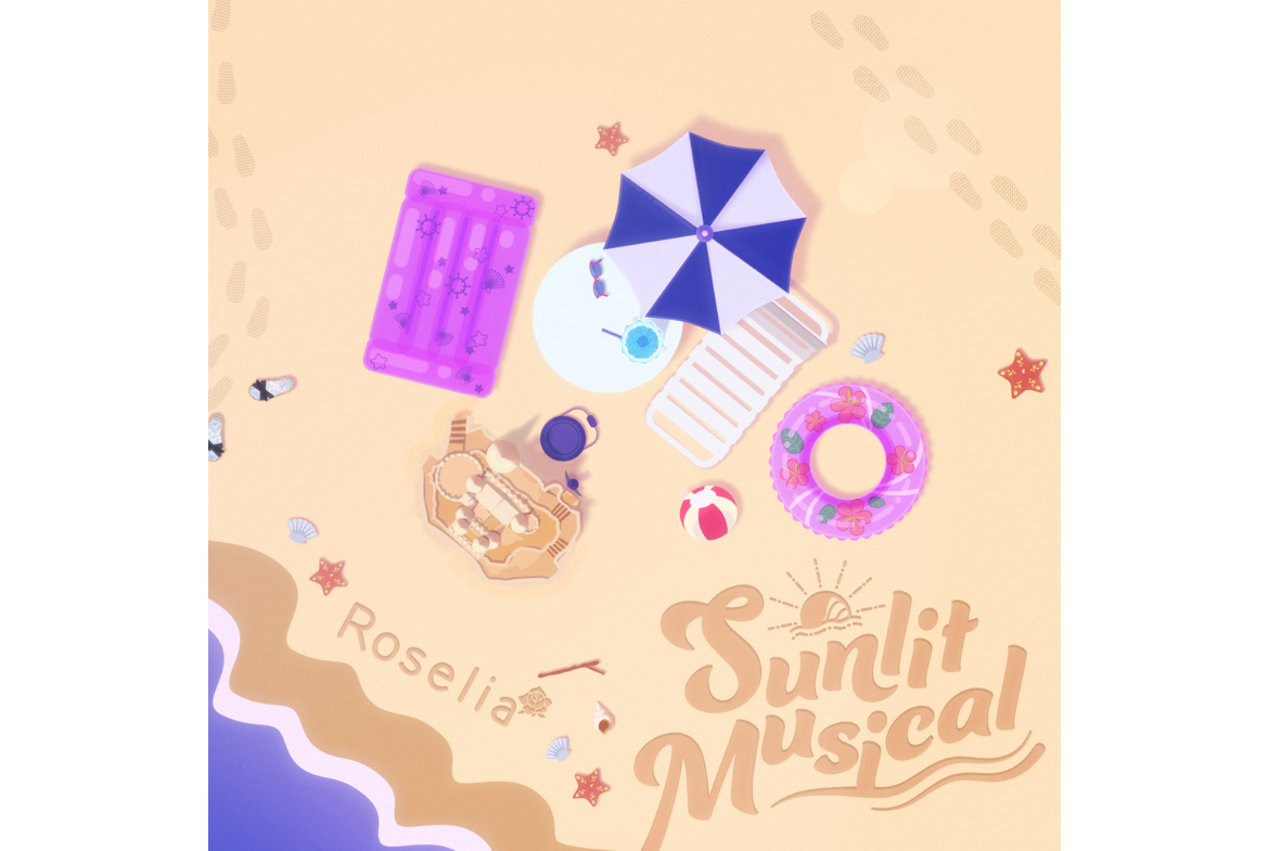 Roselia「Sunlit Musical」Music Distribution Starts!